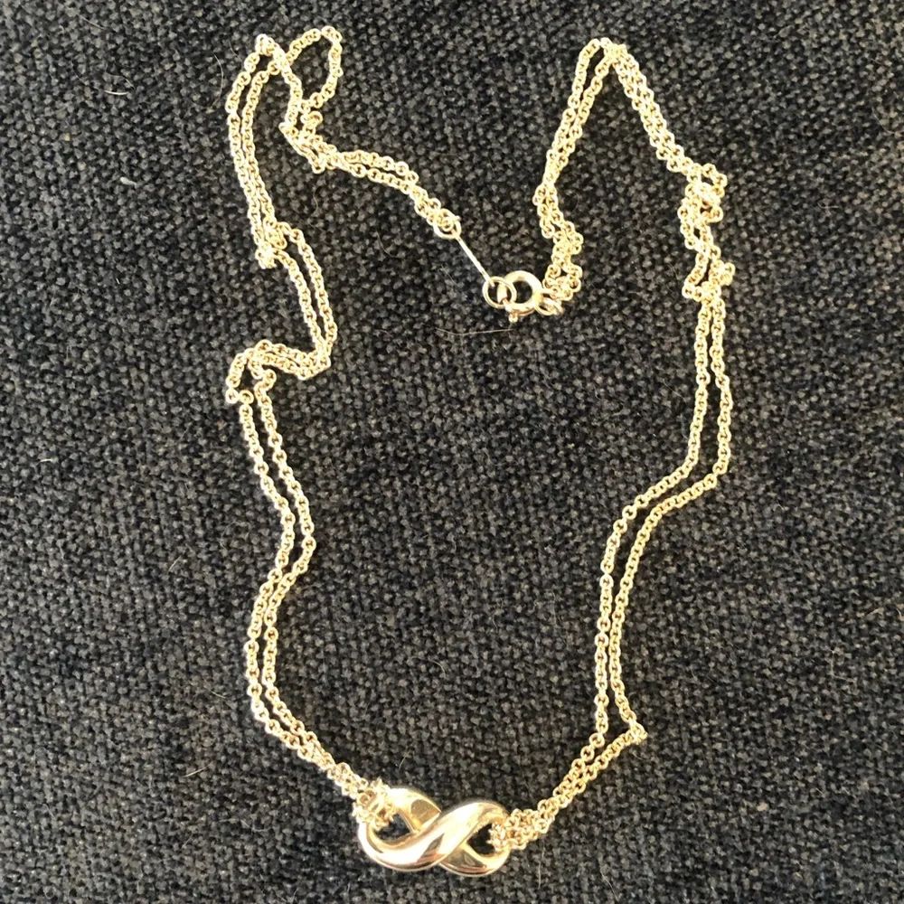 Tiffany & Co. Double Strand Infinity Necklace - Picture 2 of 8